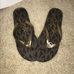Michael Kors flip flops